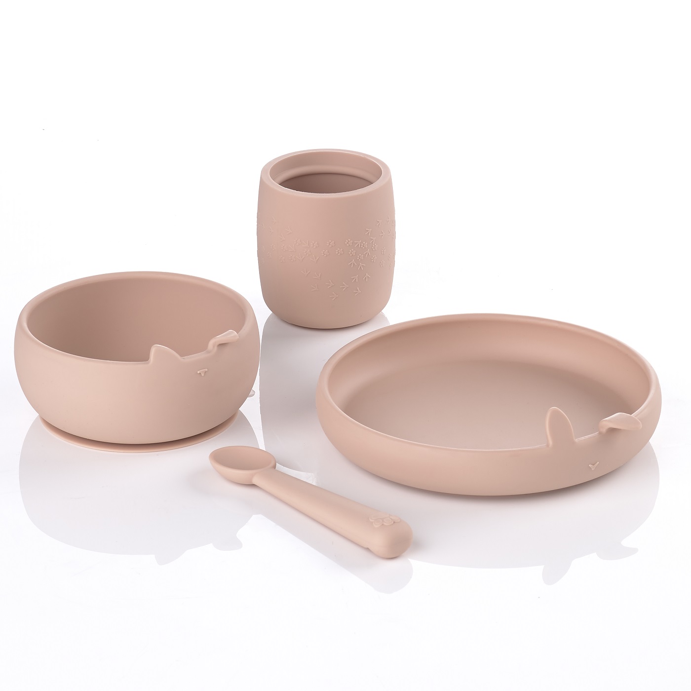 102941-VAJILLA SILICONA DINNER SET ROSA JANE(12-0)-0