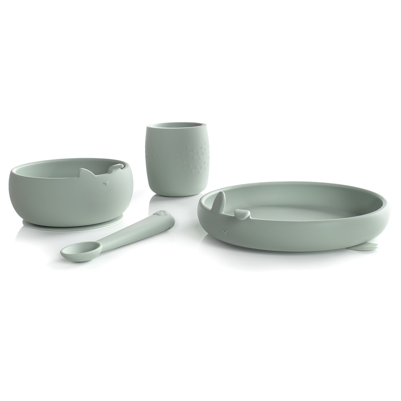 102942-VAJILLA SILICONA DINNER SET VERDE JANE(11-2)-0