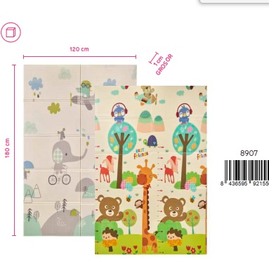 103886-ALFOMBRA DE JUEGOS 180 X 120 ELEFENTE/OSO(10-3)-0