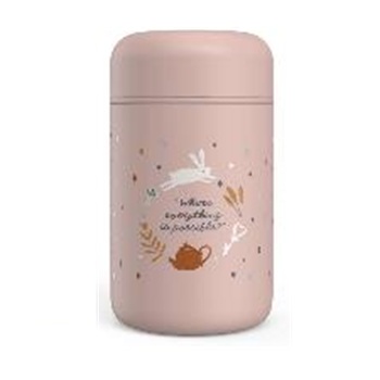 103455-TERMO PAPILLERO 400 ML SUAVINEX WONDERLAD ROSA(6-2)-0