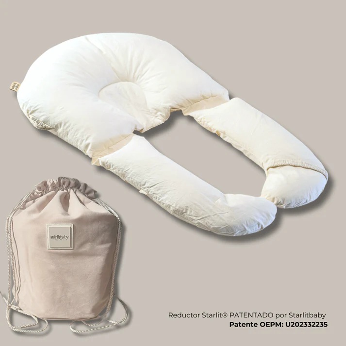 104942-REDUCTOR BEBE + FUNDA CREMA + MOCHILA STARLIT(5-0)-0