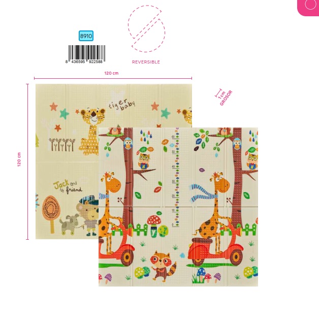 105344-ALFOMBRA DE JUEGOS 120 X 120 JIRAFA(5-1)-0