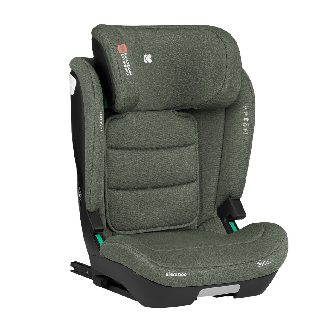 105636-SILLA COCHE I-SCOUT 100-150 CM VERDE(4-0)-0