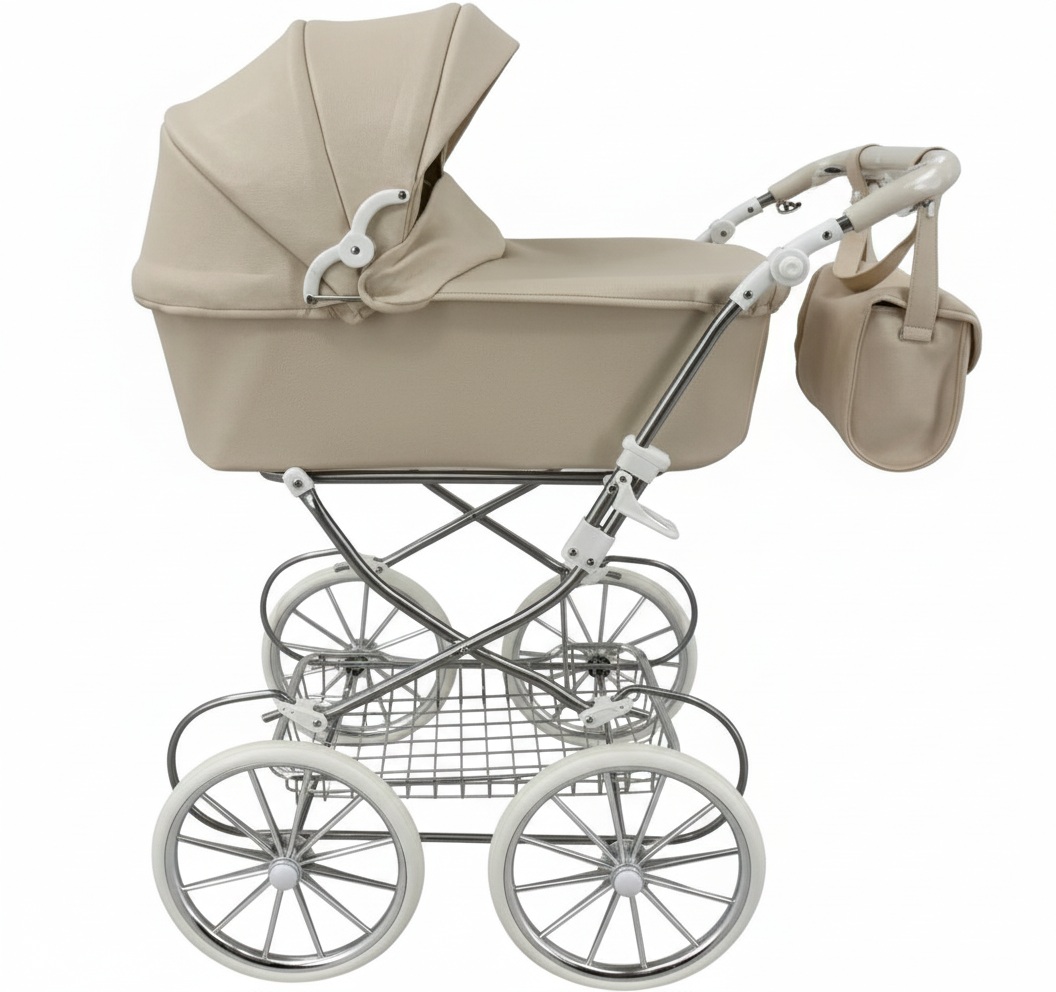 106146-COCHE JUGUETE POLIPIEL BEIG CLASSIC TORAL(1-0)-0