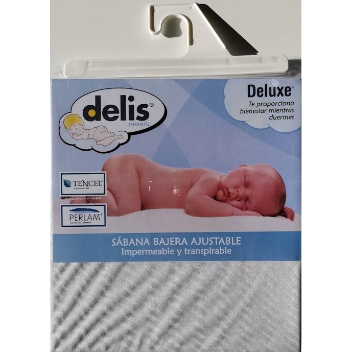 62358-SABANA TENCEL DELUXE 50 X 80 BLANCO MINICUNA(43-6)-0