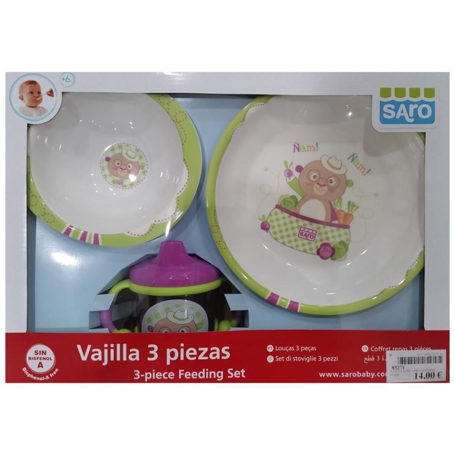 85271-VAJILLA SARO 3 PIEZAS FUNNY FARM(1-0)-1