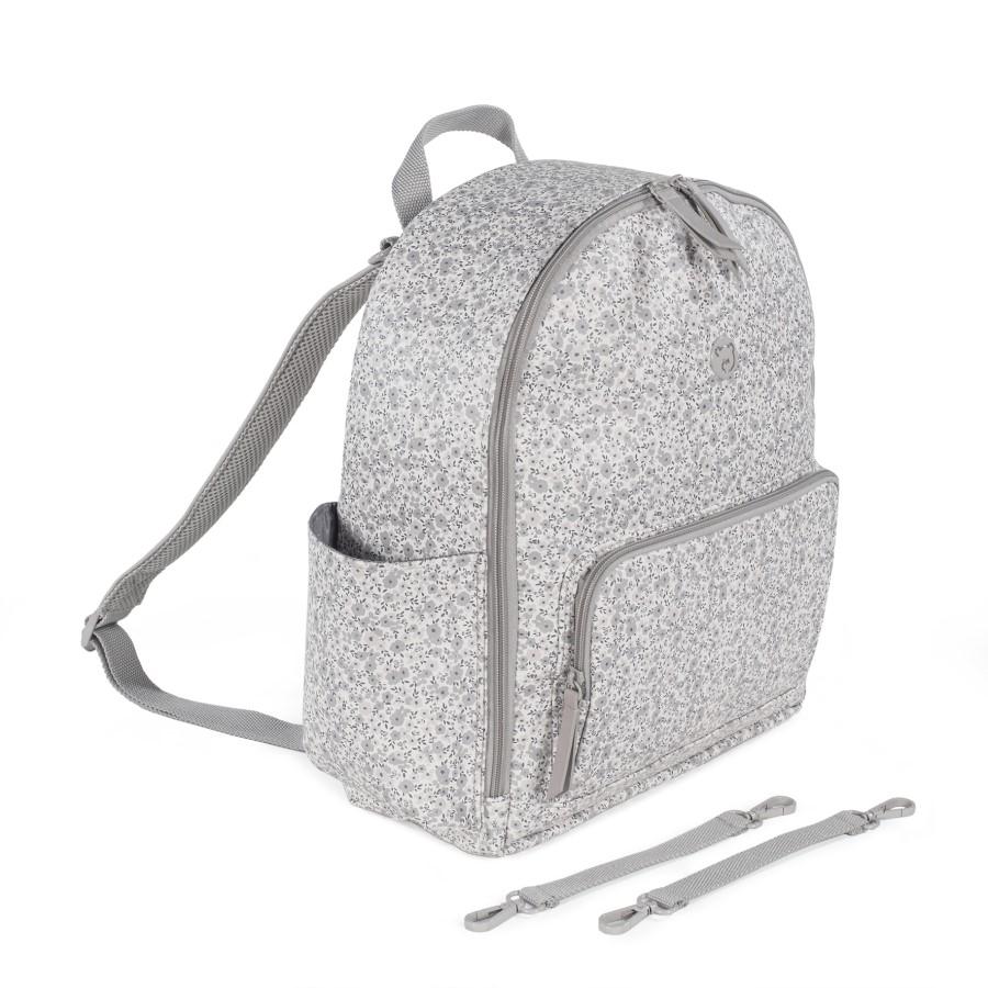 94807-MOCHILA FLOWER MELLOW GRIS PASITO(0-0)-0