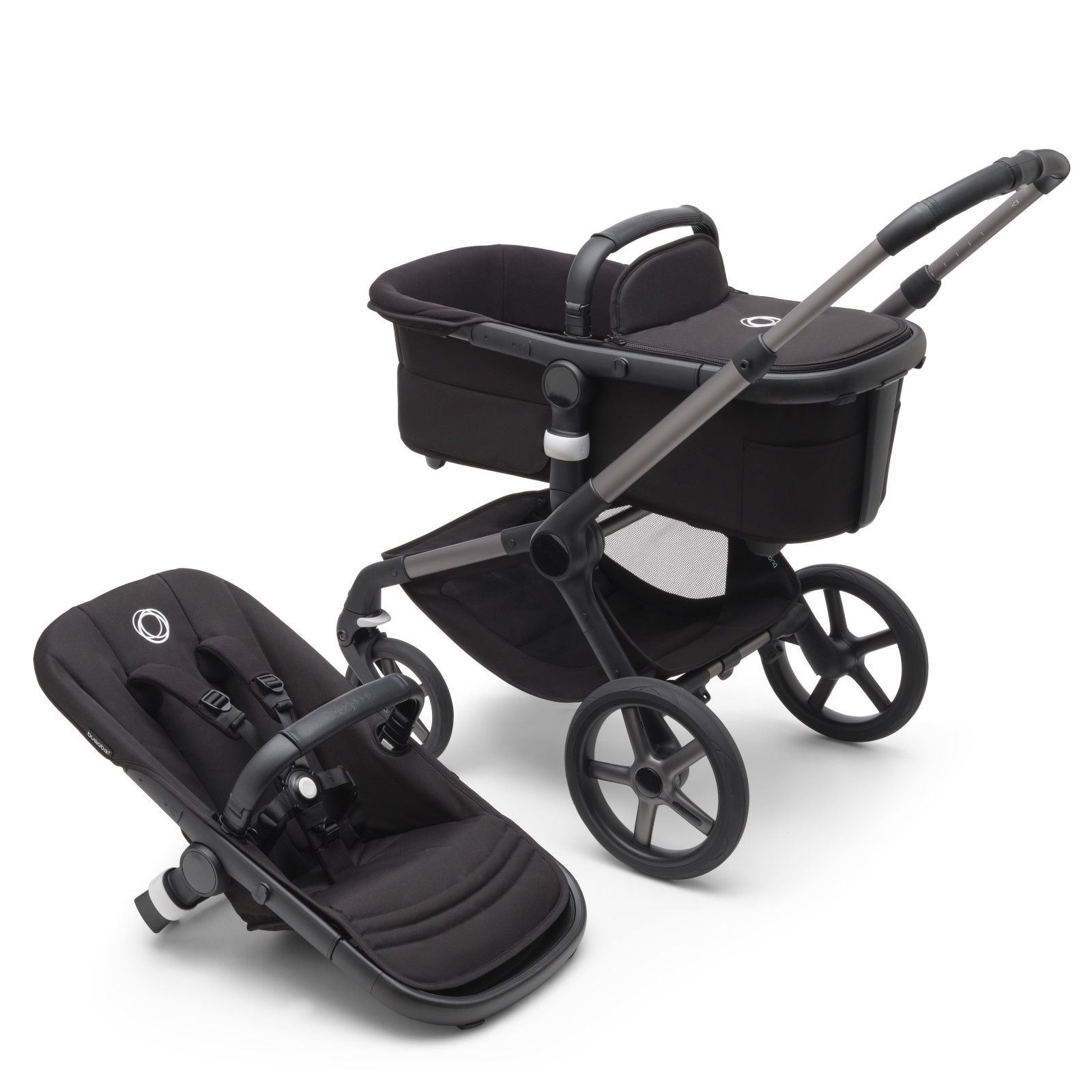 99739-BUGABOO FOX 5 BASE GRAFITO - NEGRO(5-0)-0